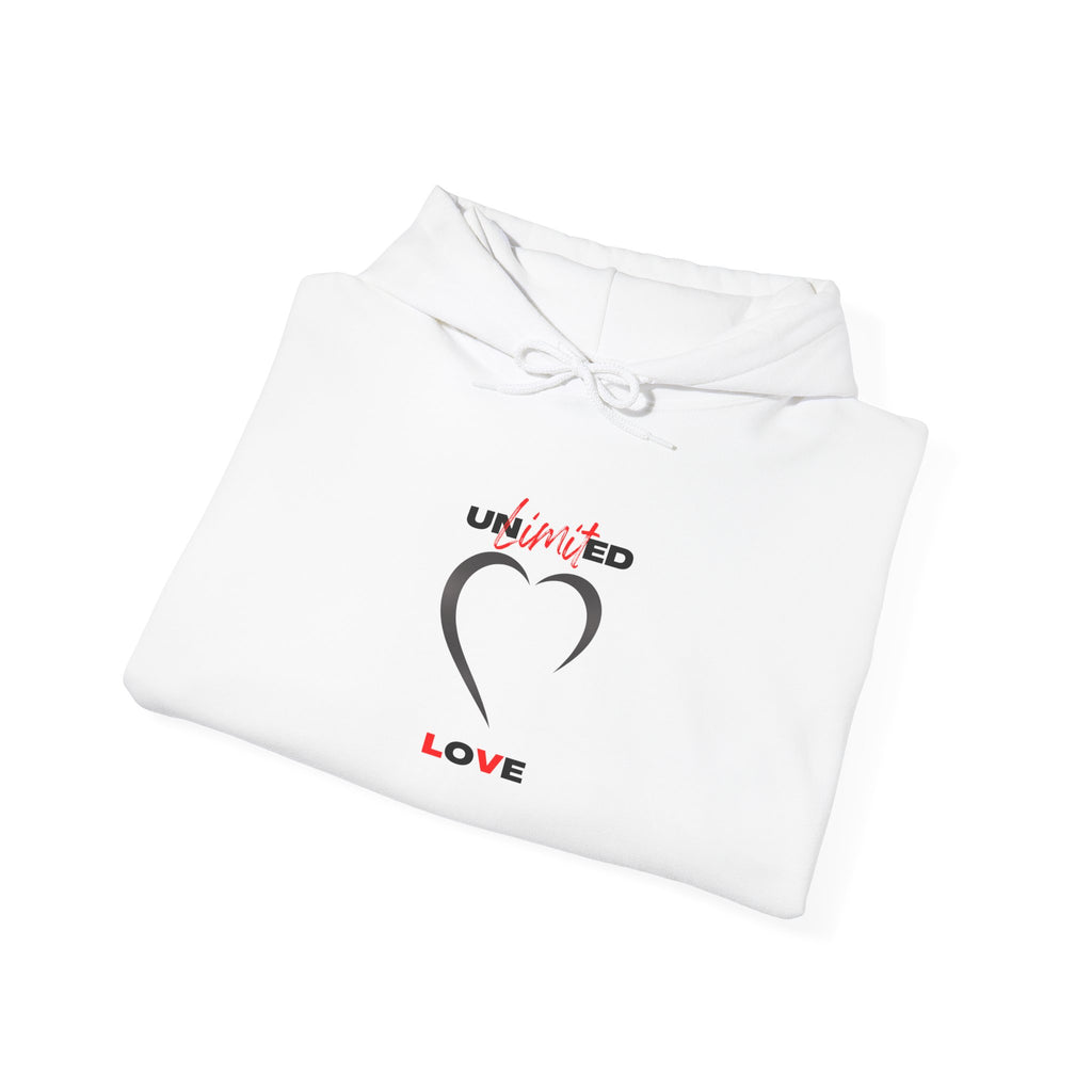 White Unlimited Love™ Hooded Sweatshirt