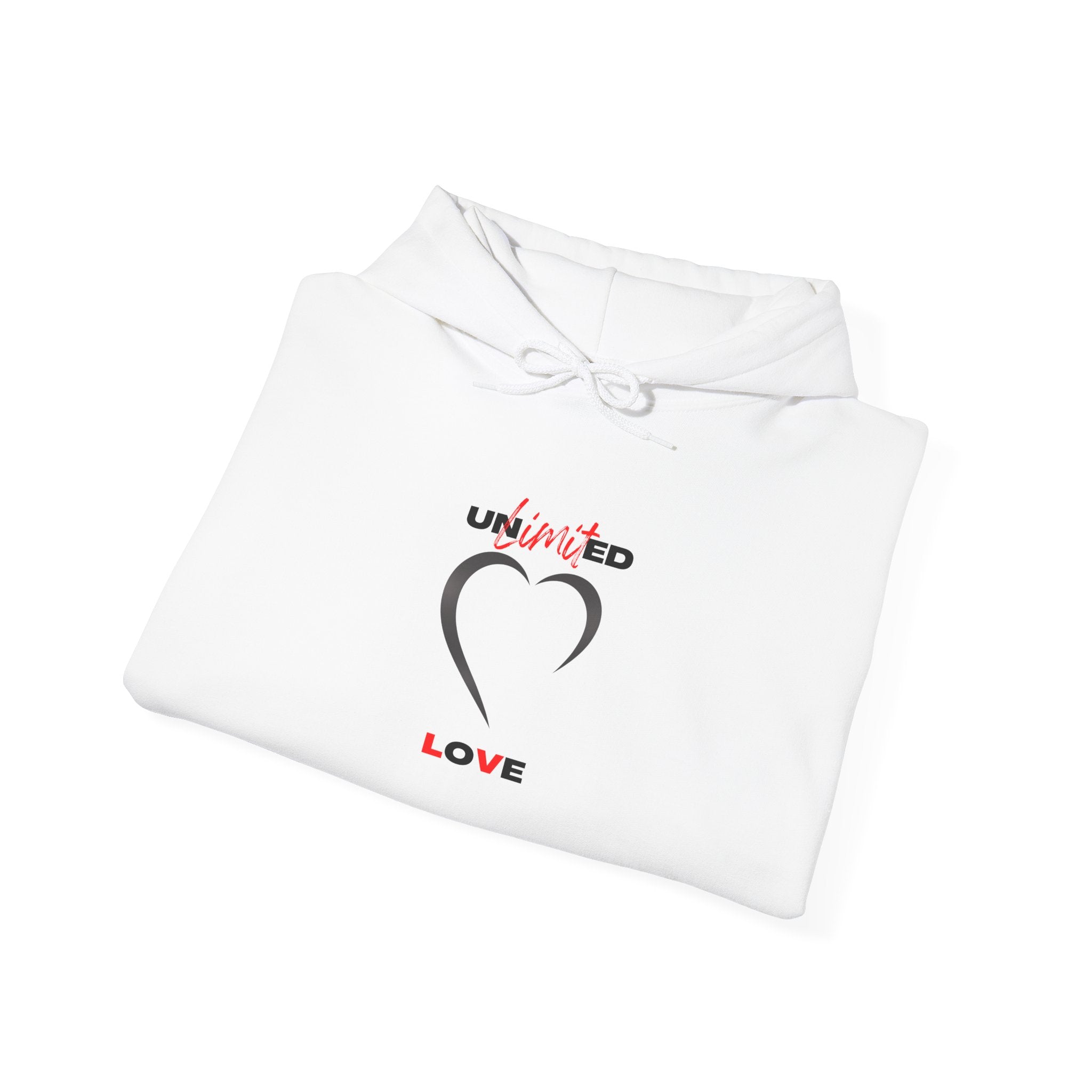 White Unlimited Love™ Hooded Sweatshirt