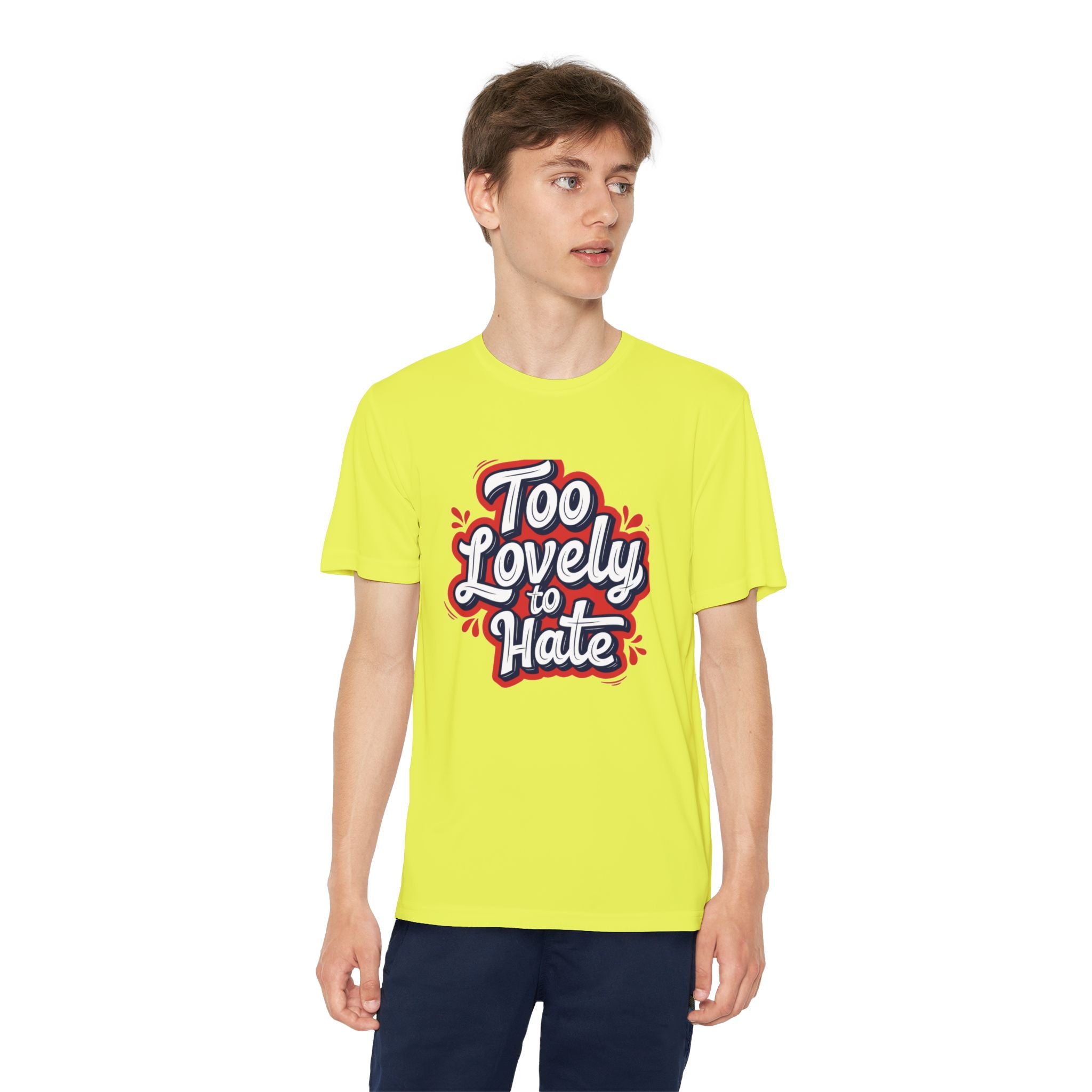 Youth Tee “Too Lovely to Hate / Love More Hate Less”