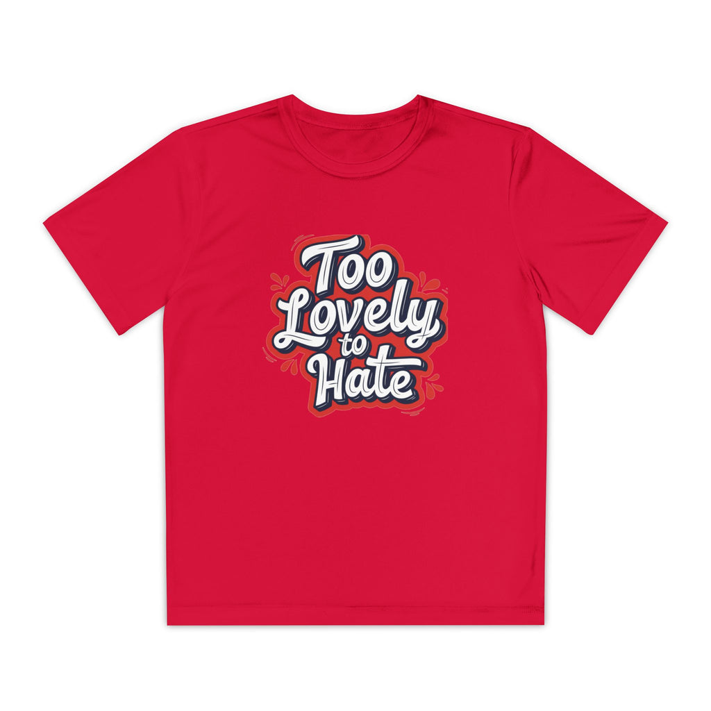 Youth Tee “Too Lovely to Hate / Love More Hate Less”