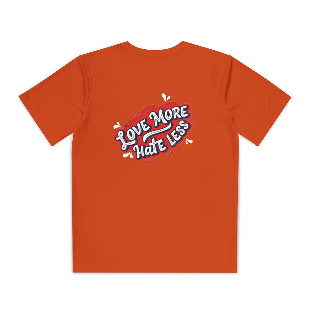 Youth Tee “Too Lovely to Hate / Love More Hate Less”