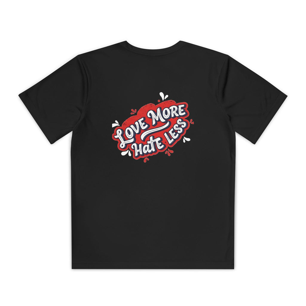 Youth Tee “Too Lovely to Hate / Love More Hate Less”