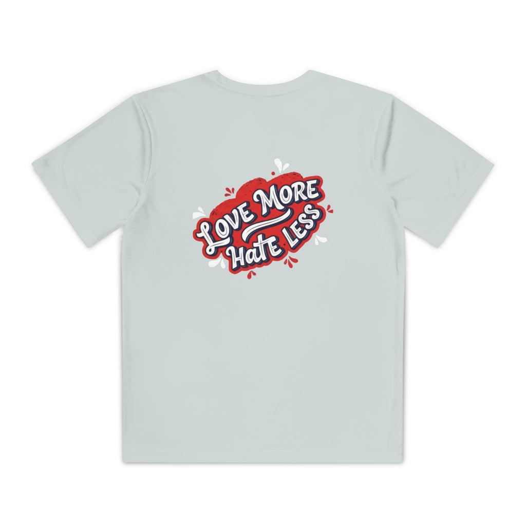 Youth Tee “Too Lovely to Hate / Love More Hate Less”