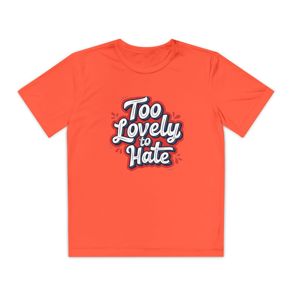 Youth Tee “Too Lovely to Hate / Love More Hate Less”