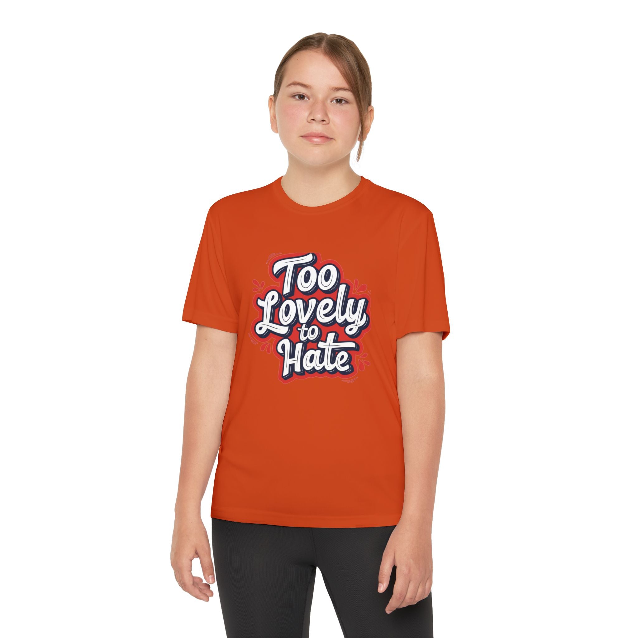 Youth Tee “Too Lovely to Hate / Love More Hate Less”