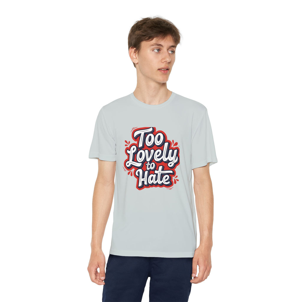Youth Tee “Too Lovely to Hate / Love More Hate Less”