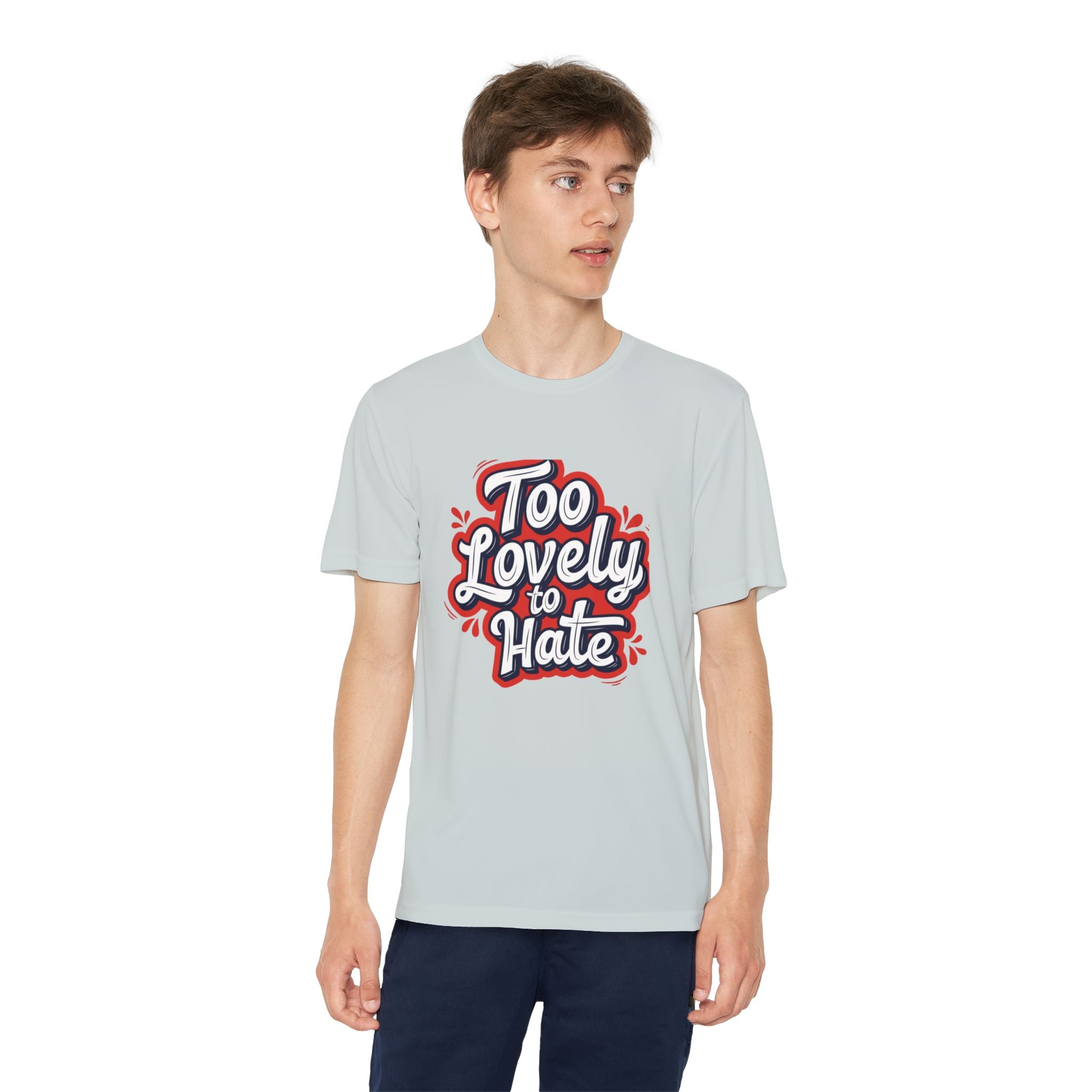 Youth Tee “Too Lovely to Hate / Love More Hate Less”