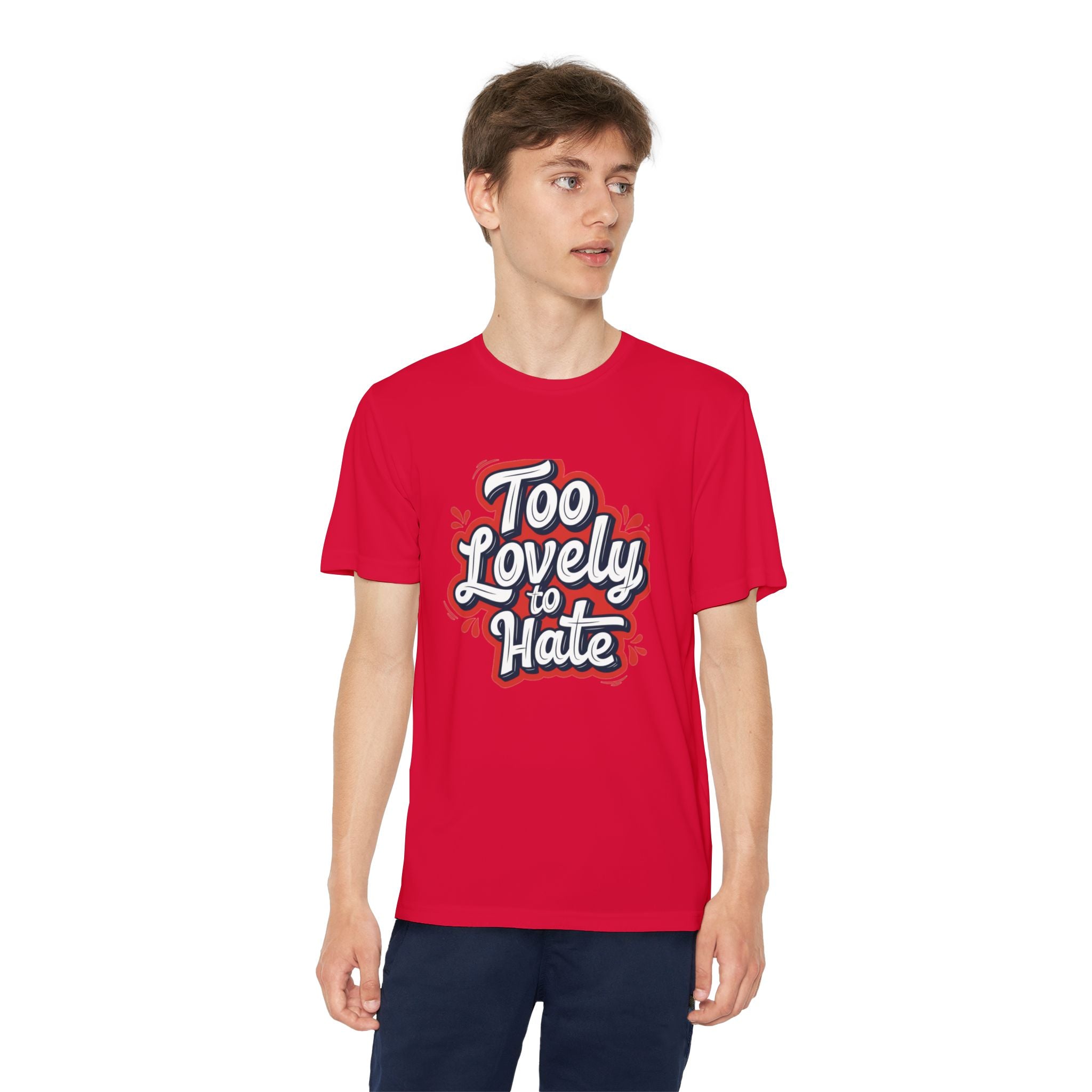 Youth Tee “Too Lovely to Hate / Love More Hate Less”