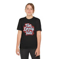 Youth Tee “Too Lovely to Hate / Love More Hate Less”