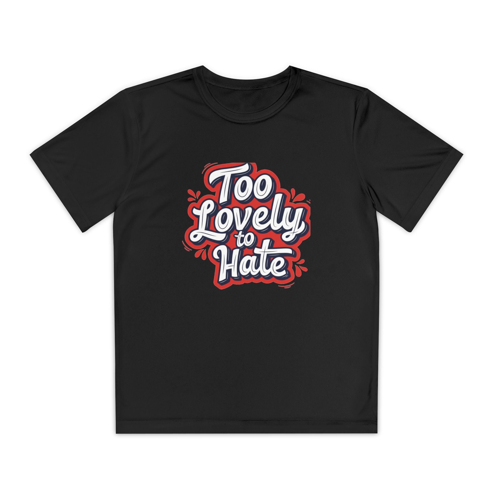 Youth Tee “Too Lovely to Hate / Love More Hate Less”