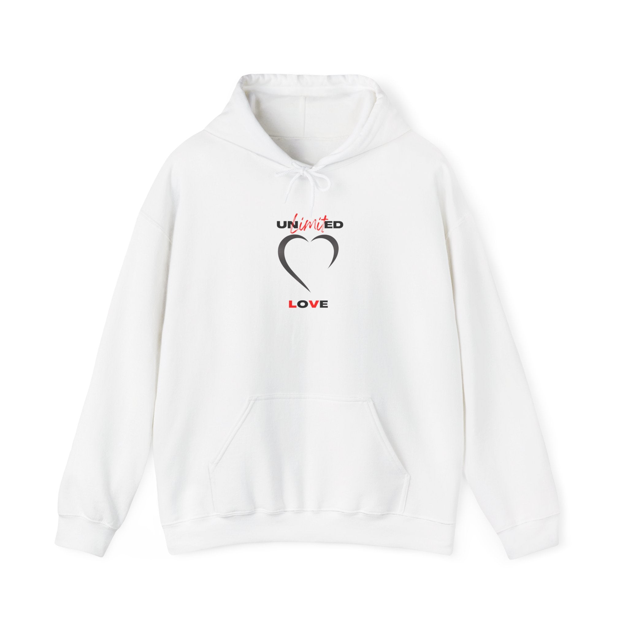 White Unlimited Love™ Hooded Sweatshirt