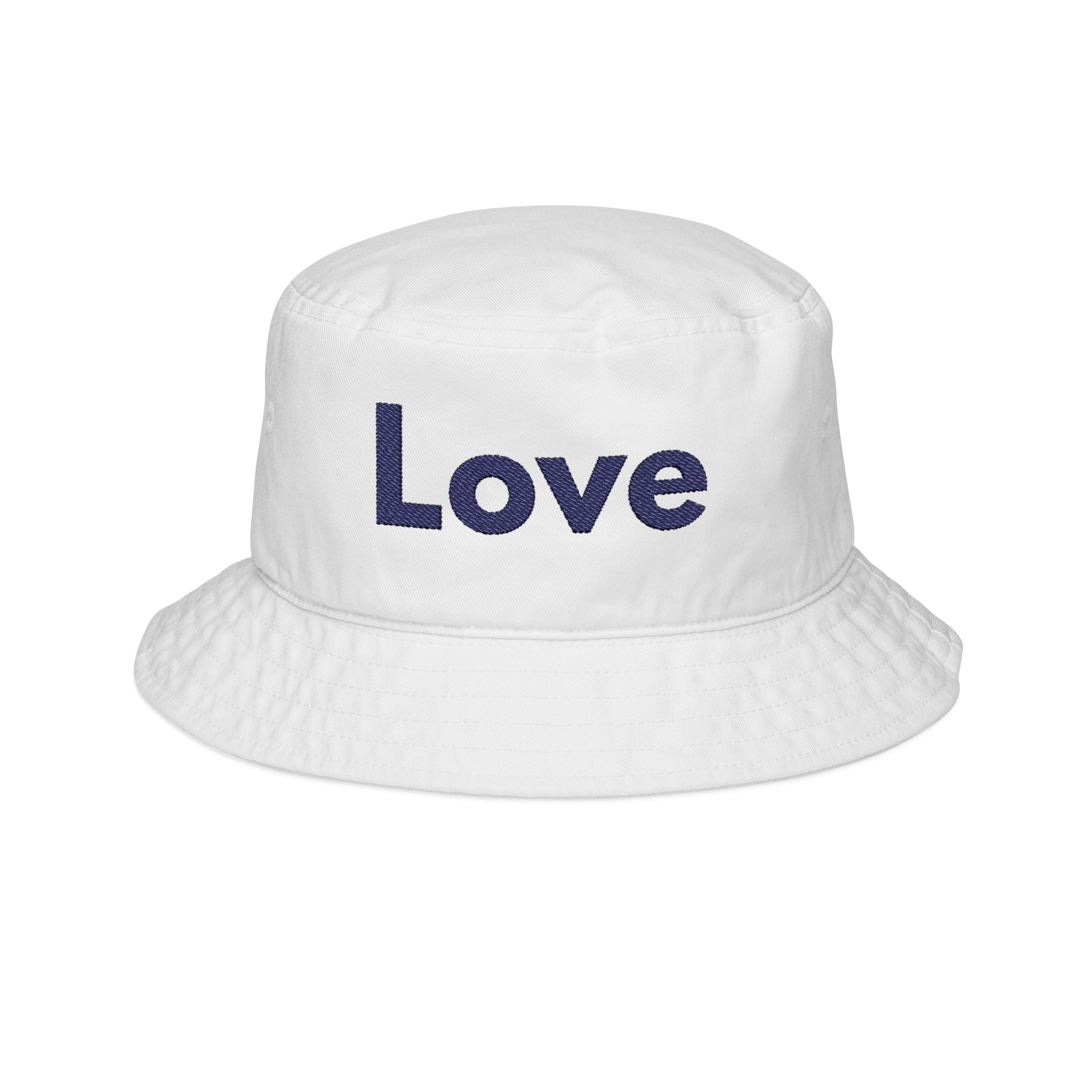 Men's Love Embroidered Bucket Hat