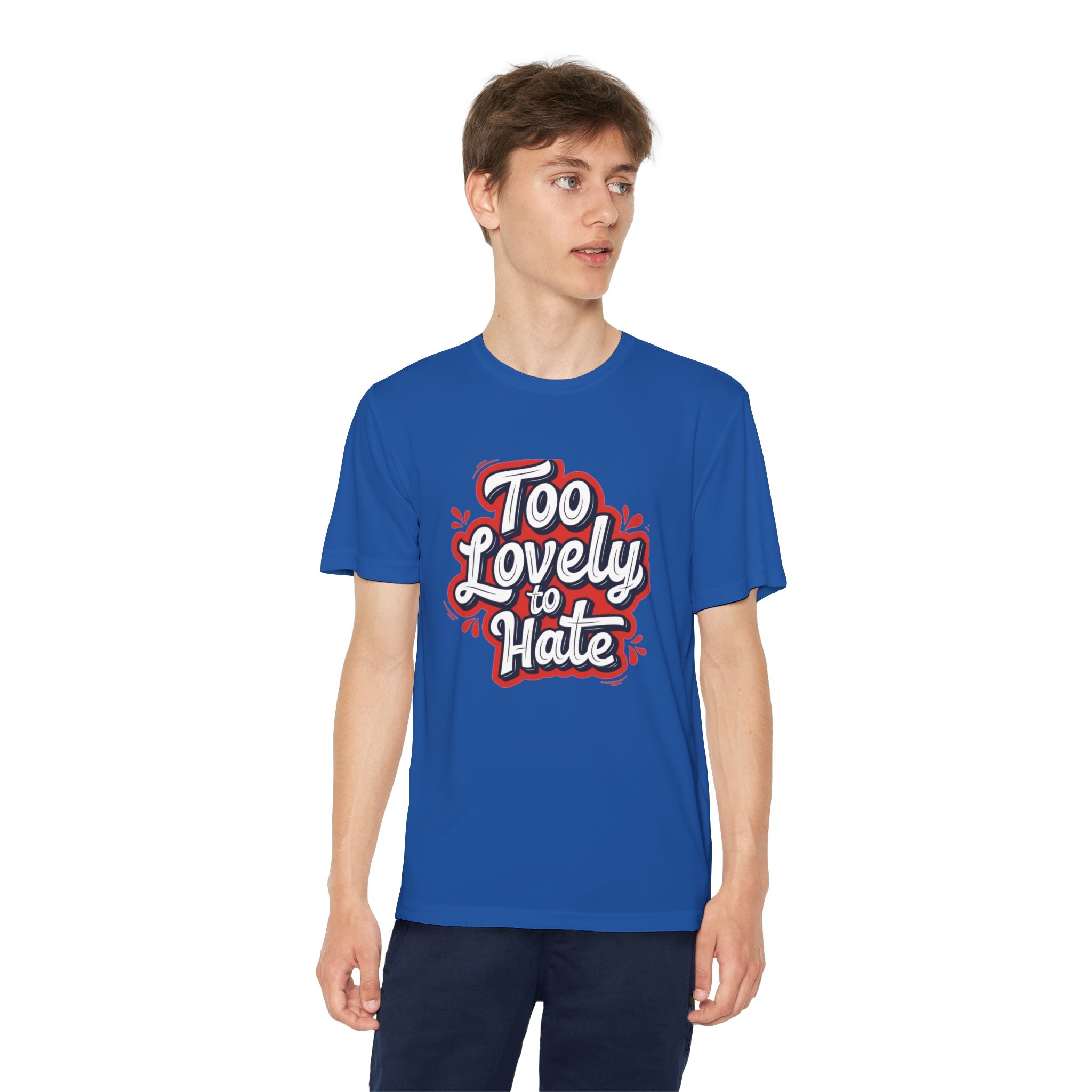 Youth Tee “Too Lovely to Hate / Love More Hate Less”