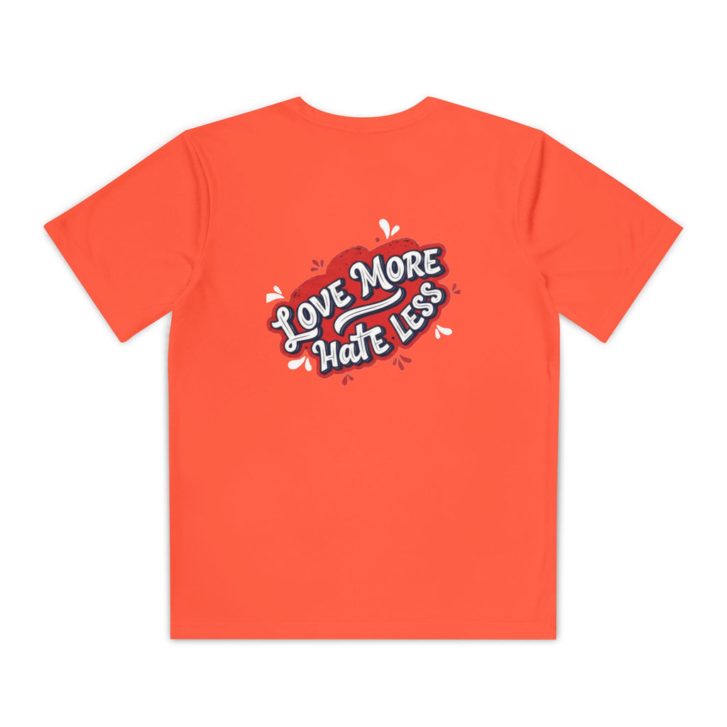 Youth Tee “Too Lovely to Hate / Love More Hate Less”