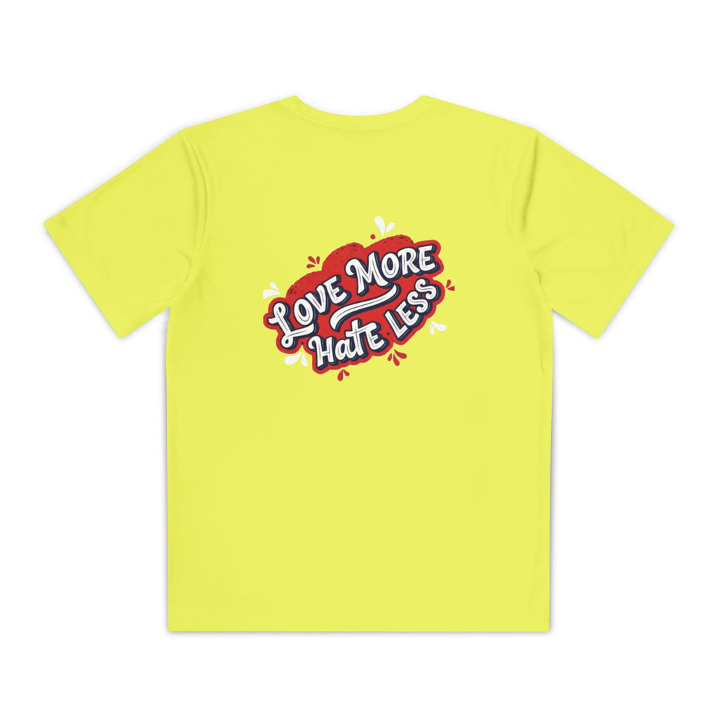 Youth Tee “Too Lovely to Hate / Love More Hate Less”