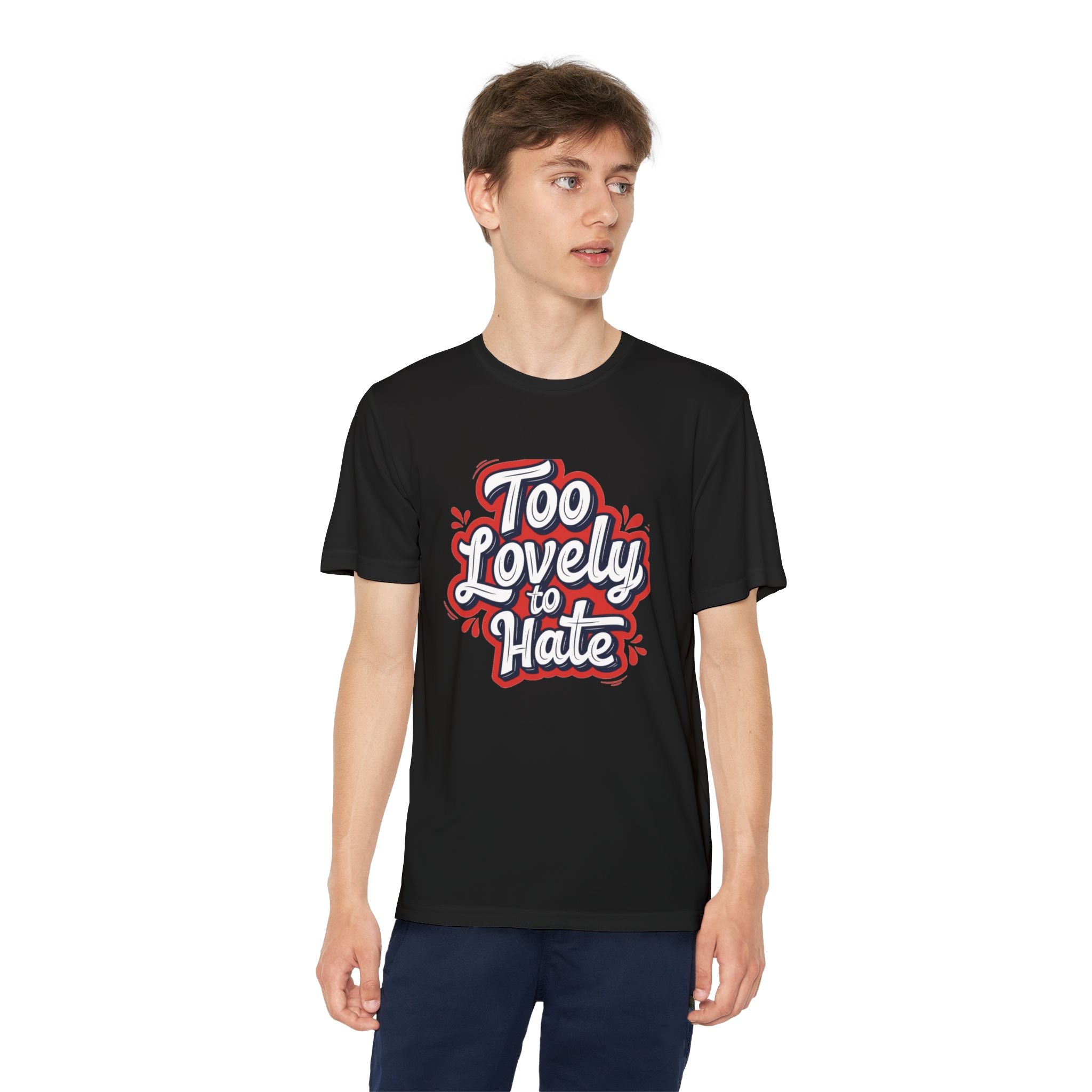Youth Tee “Too Lovely to Hate / Love More Hate Less”