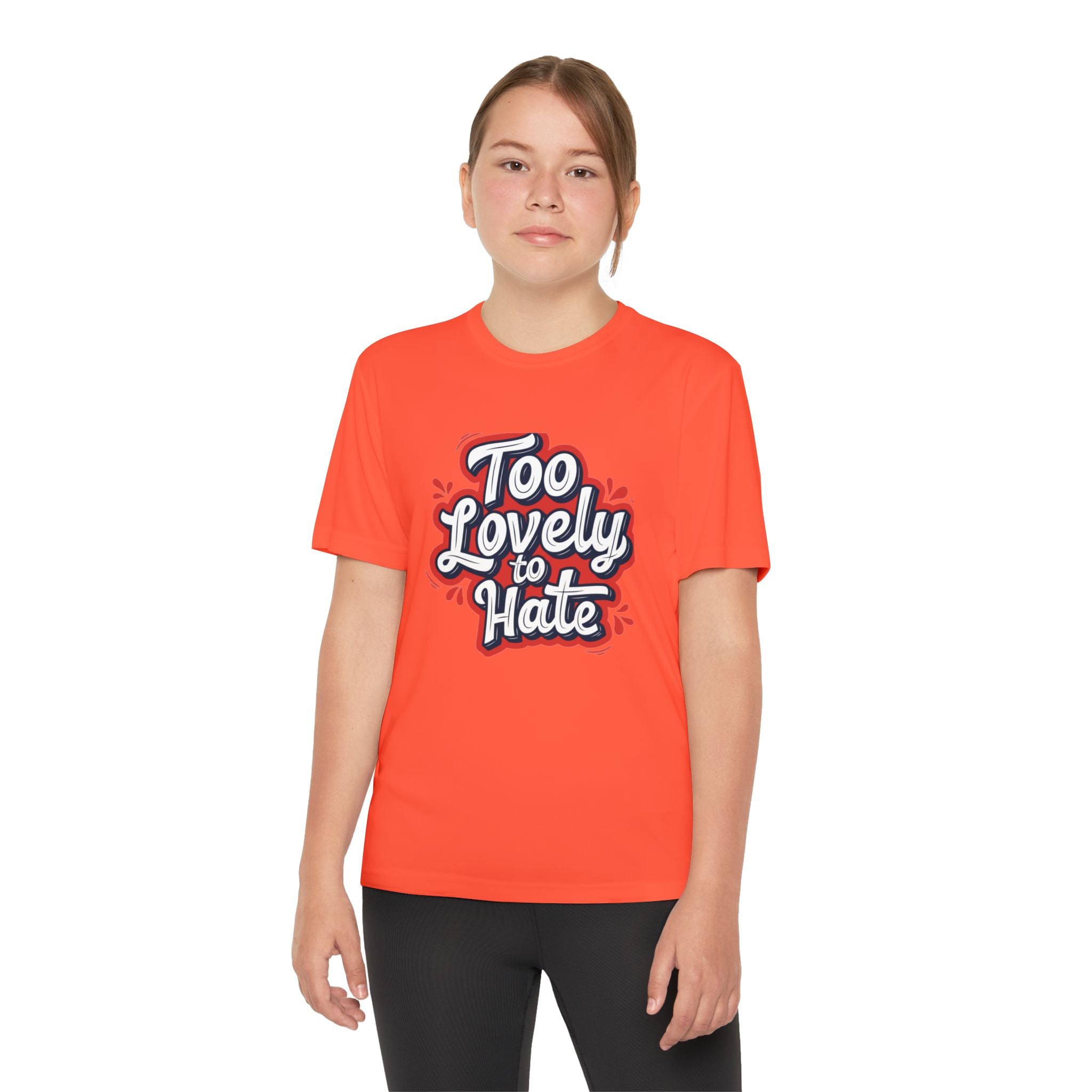 Youth Tee “Too Lovely to Hate / Love More Hate Less”