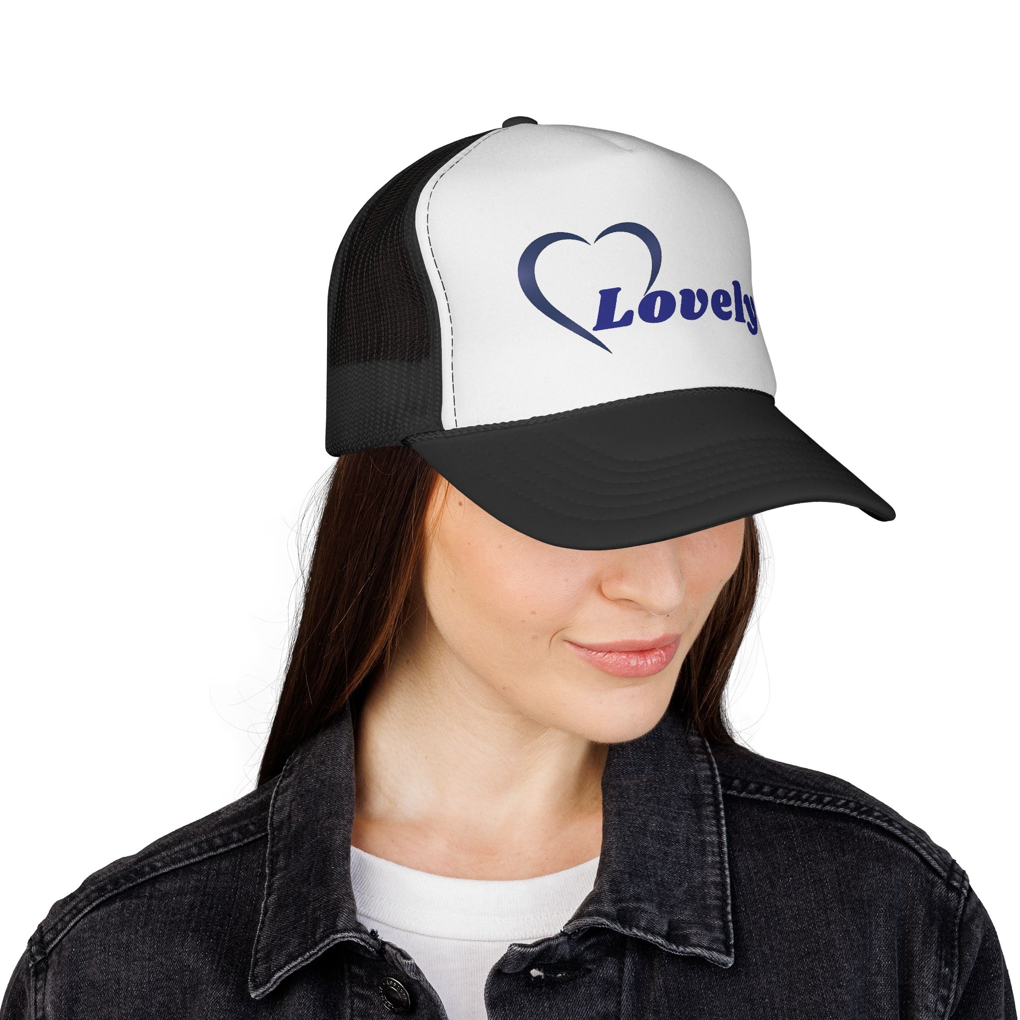 Women's Lovely Heart Trucker Cap