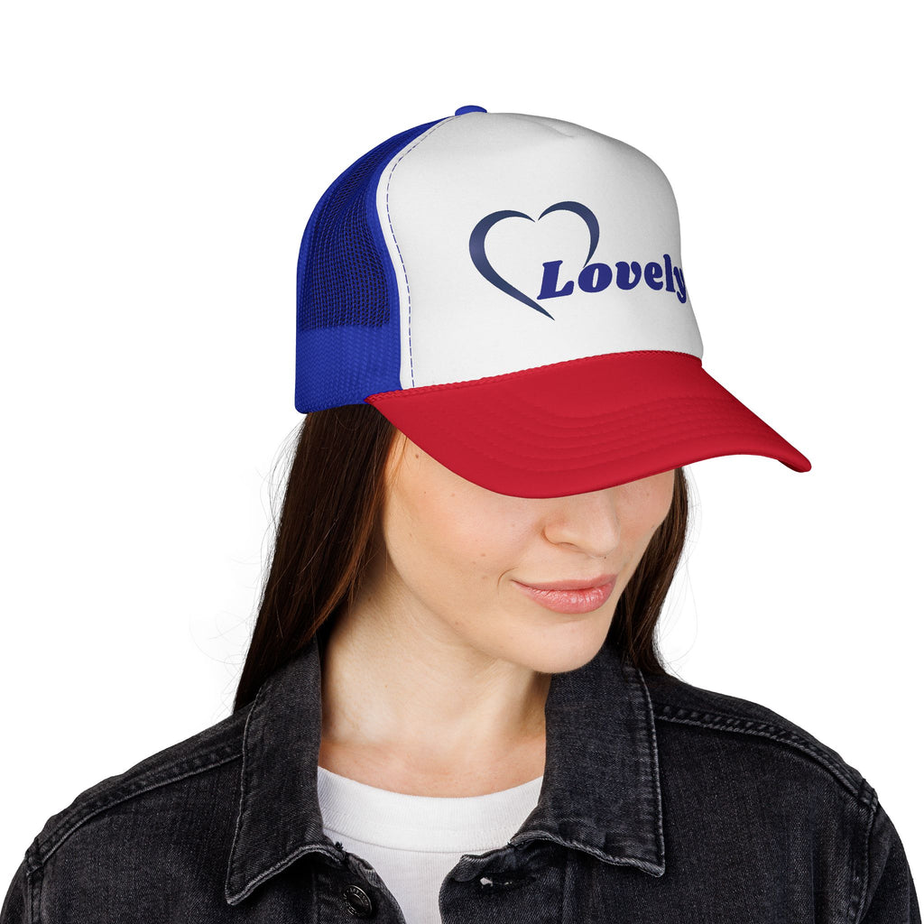 Women's Lovely Heart Trucker Cap