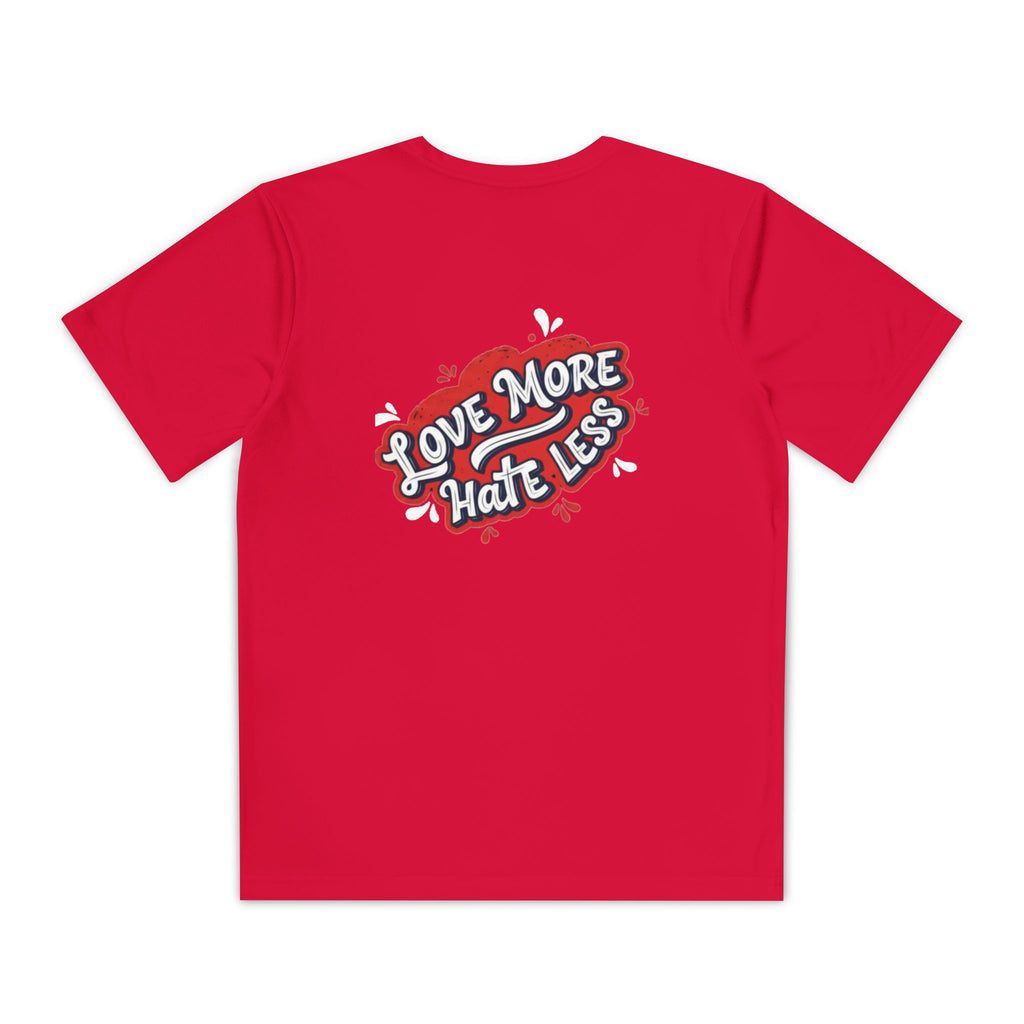 Youth Tee “Too Lovely to Hate / Love More Hate Less”