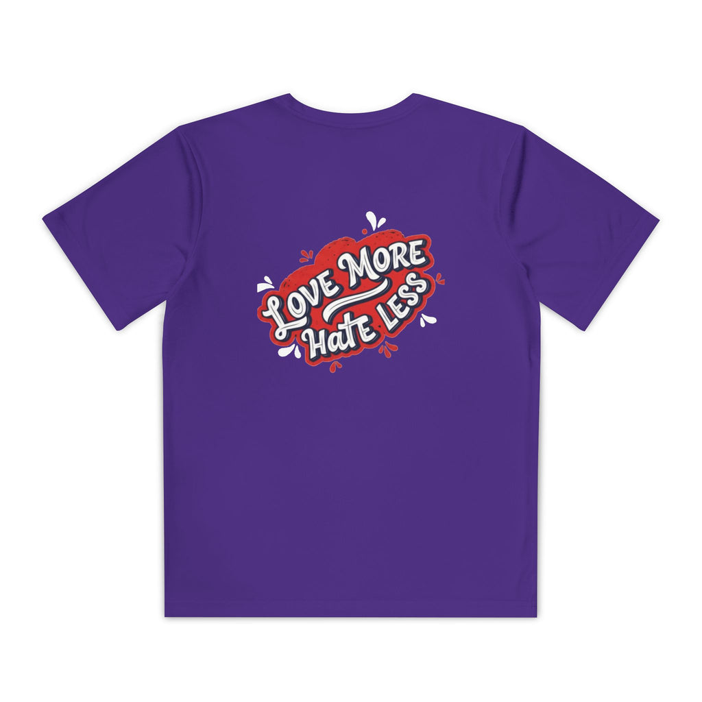 Youth Tee “Too Lovely to Hate / Love More Hate Less”