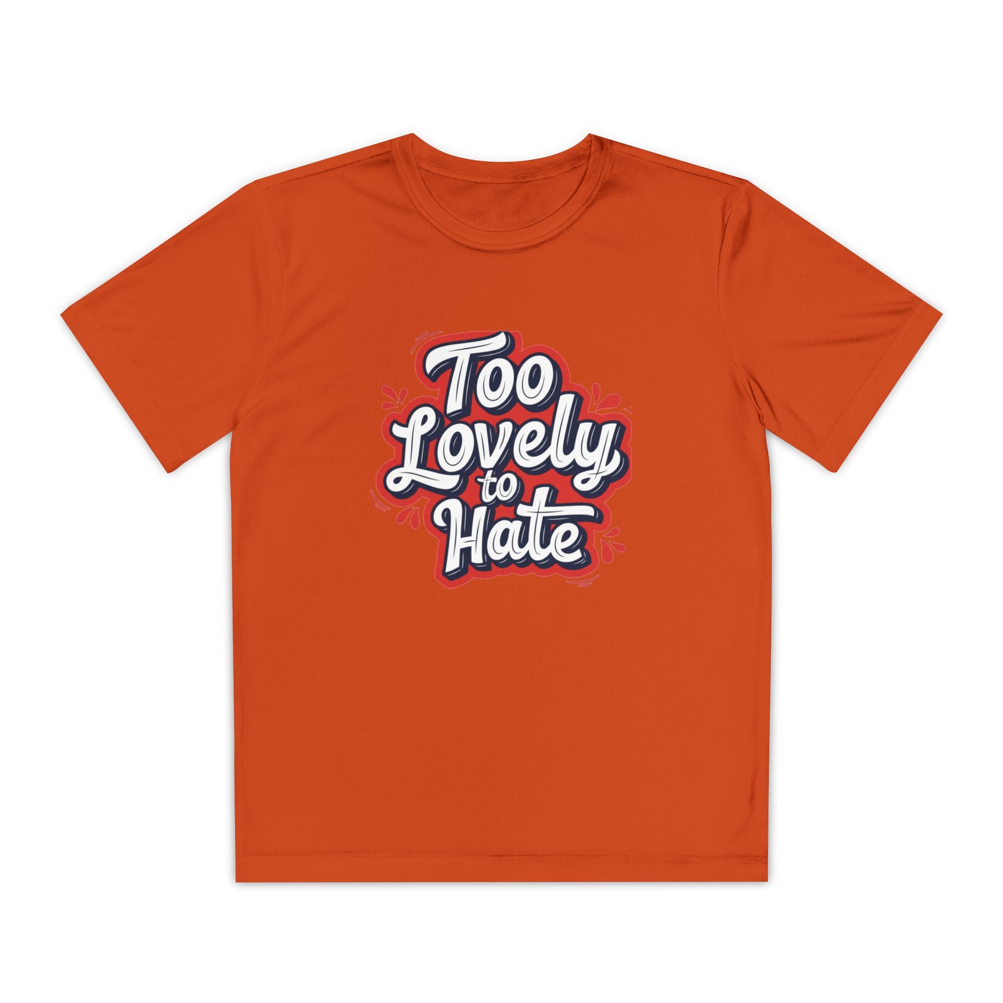 Youth Tee “Too Lovely to Hate / Love More Hate Less”