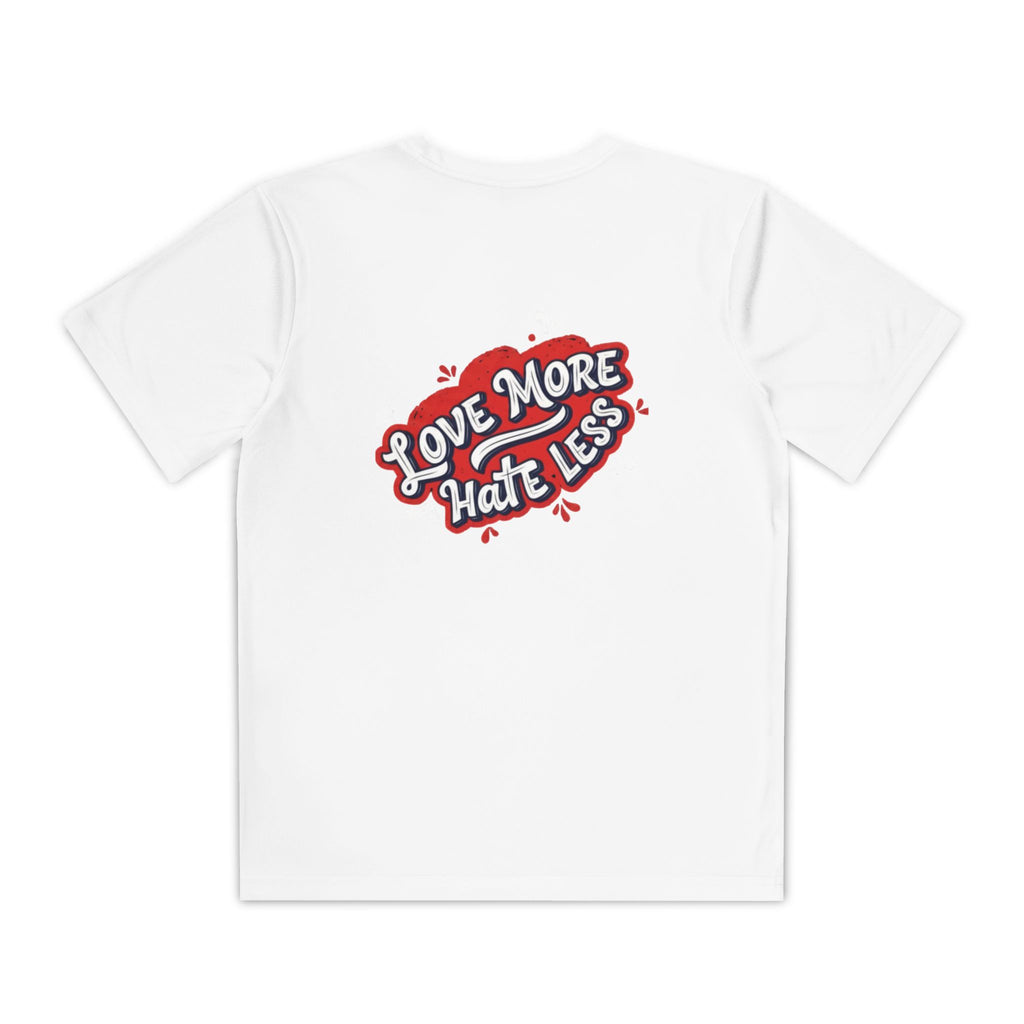 Youth Tee “Too Lovely to Hate / Love More Hate Less”