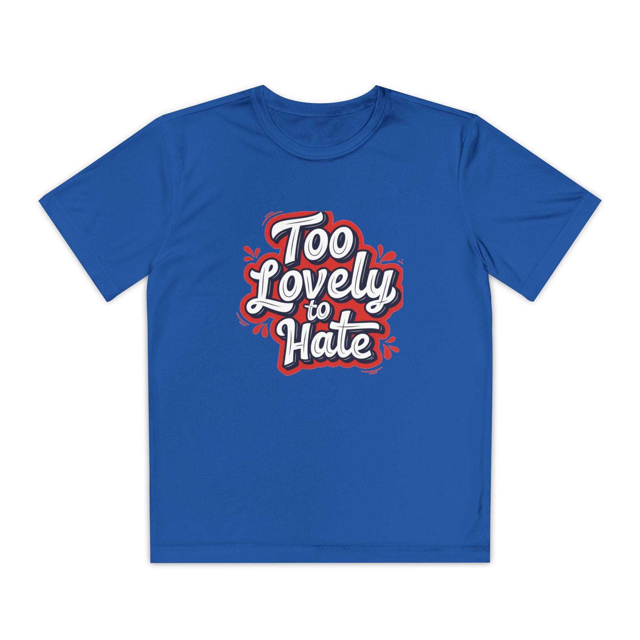 Youth Tee “Too Lovely to Hate / Love More Hate Less”