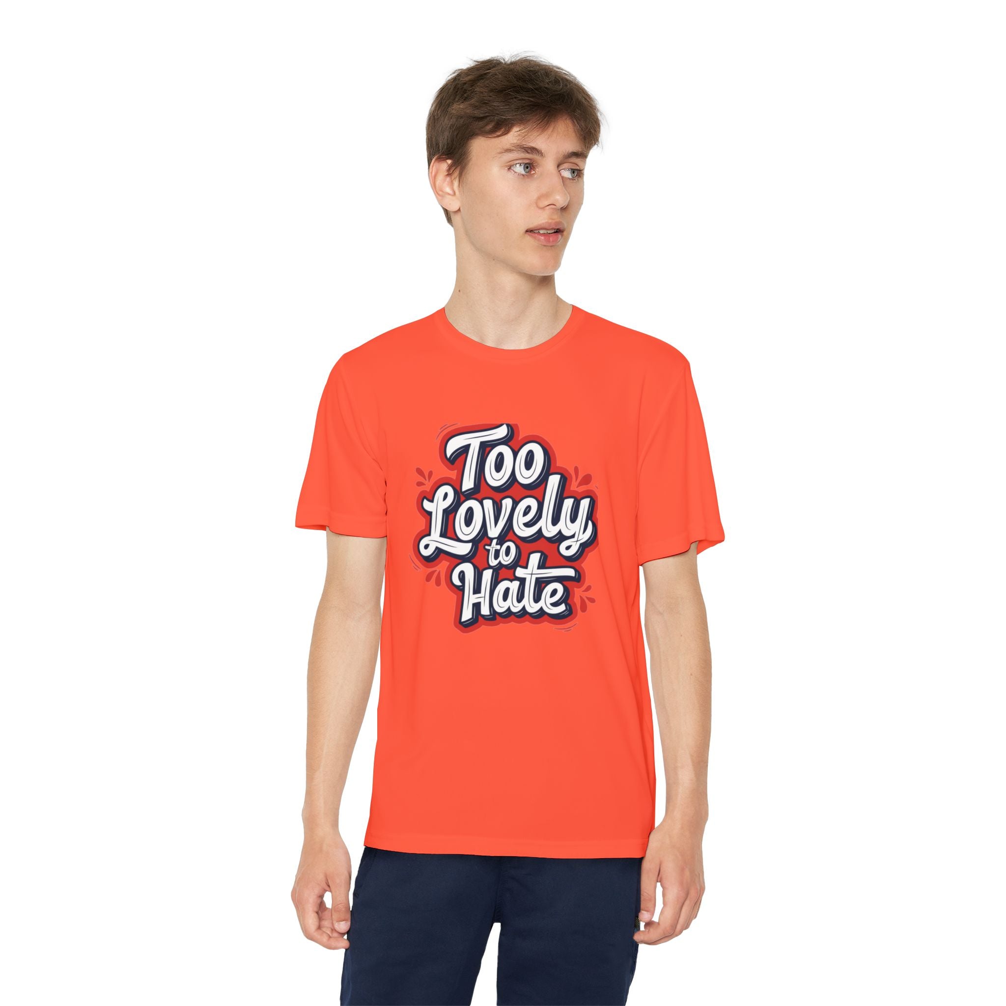 Youth Tee “Too Lovely to Hate / Love More Hate Less”