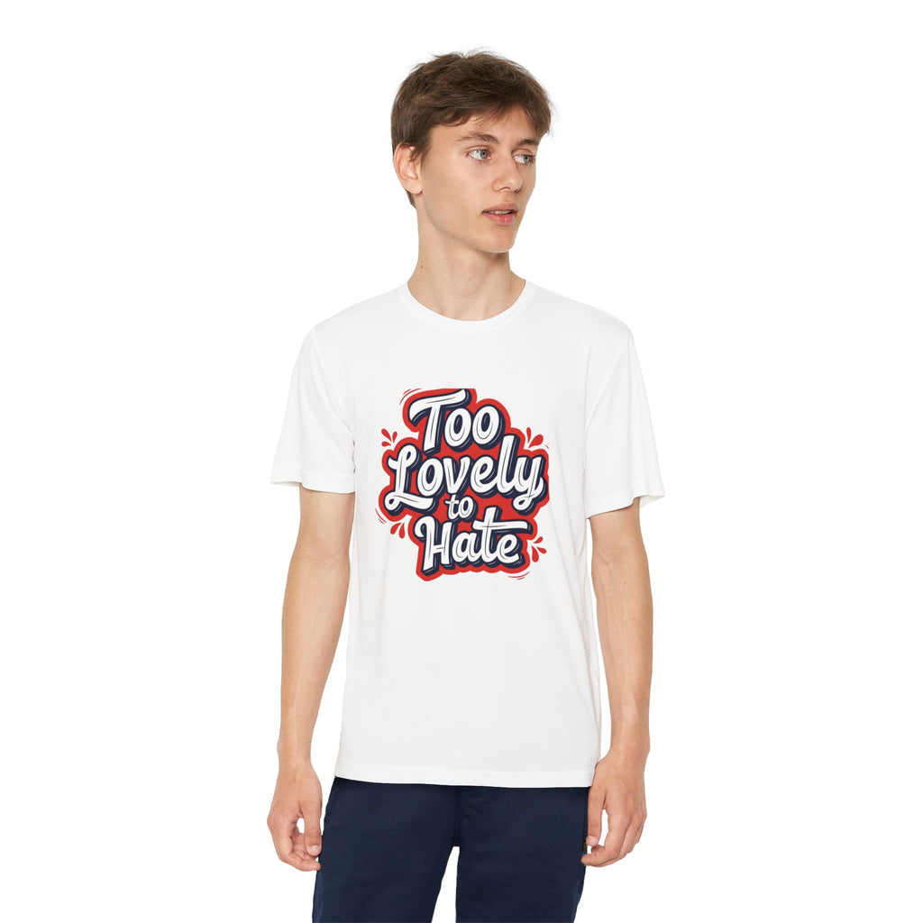 Youth Tee “Too Lovely to Hate / Love More Hate Less”